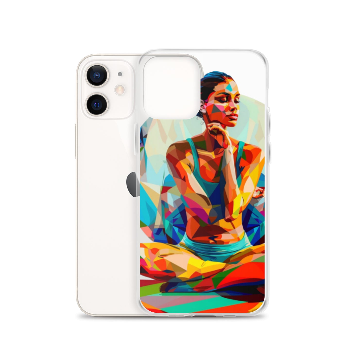 "sukhasana" Clear Case for iPhone®