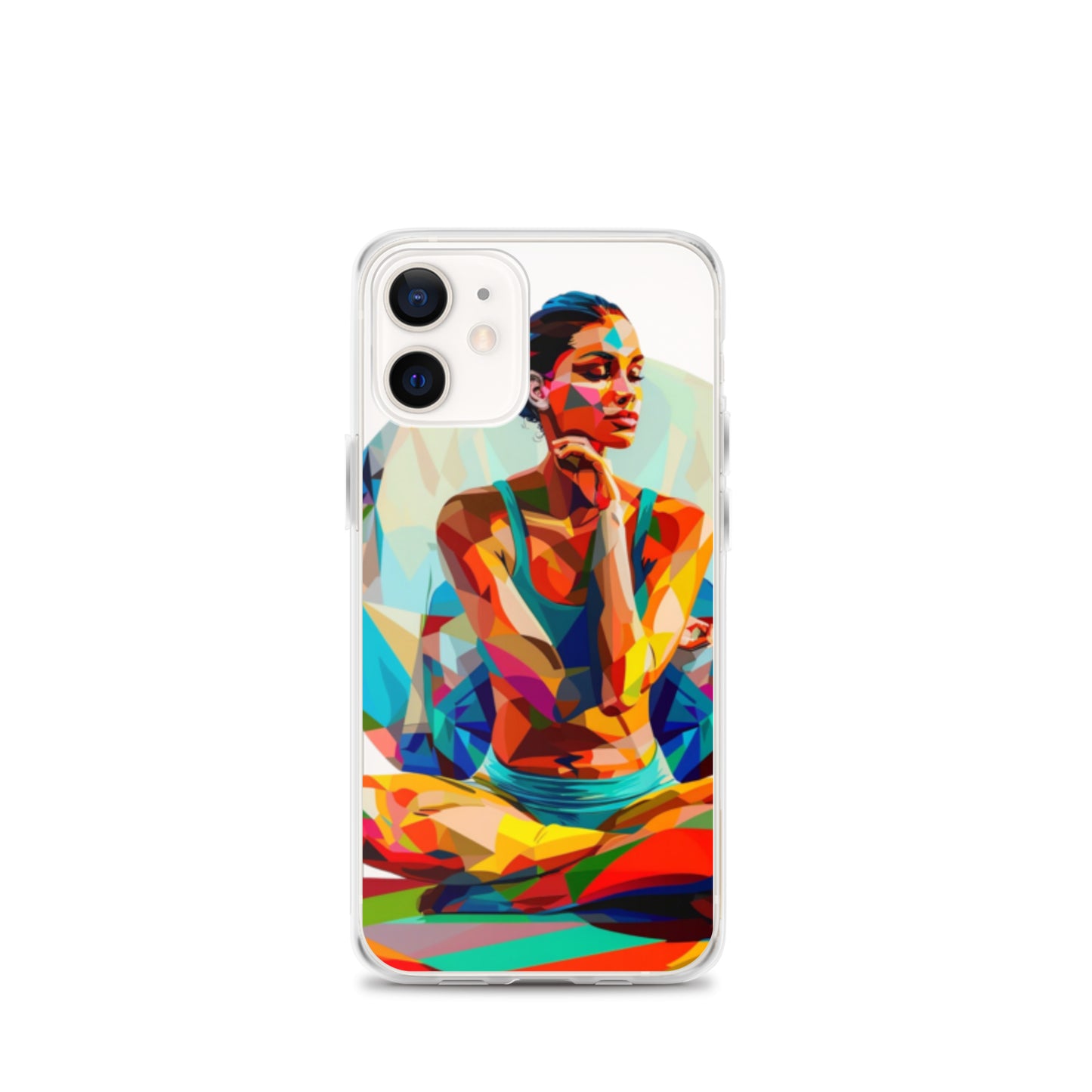 "sukhasana" Clear Case for iPhone®