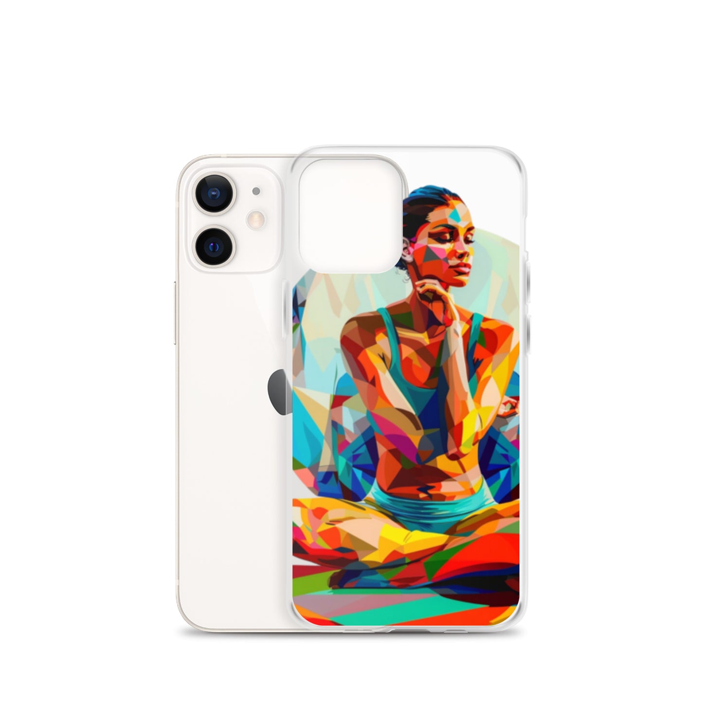 "sukhasana" Clear Case for iPhone®