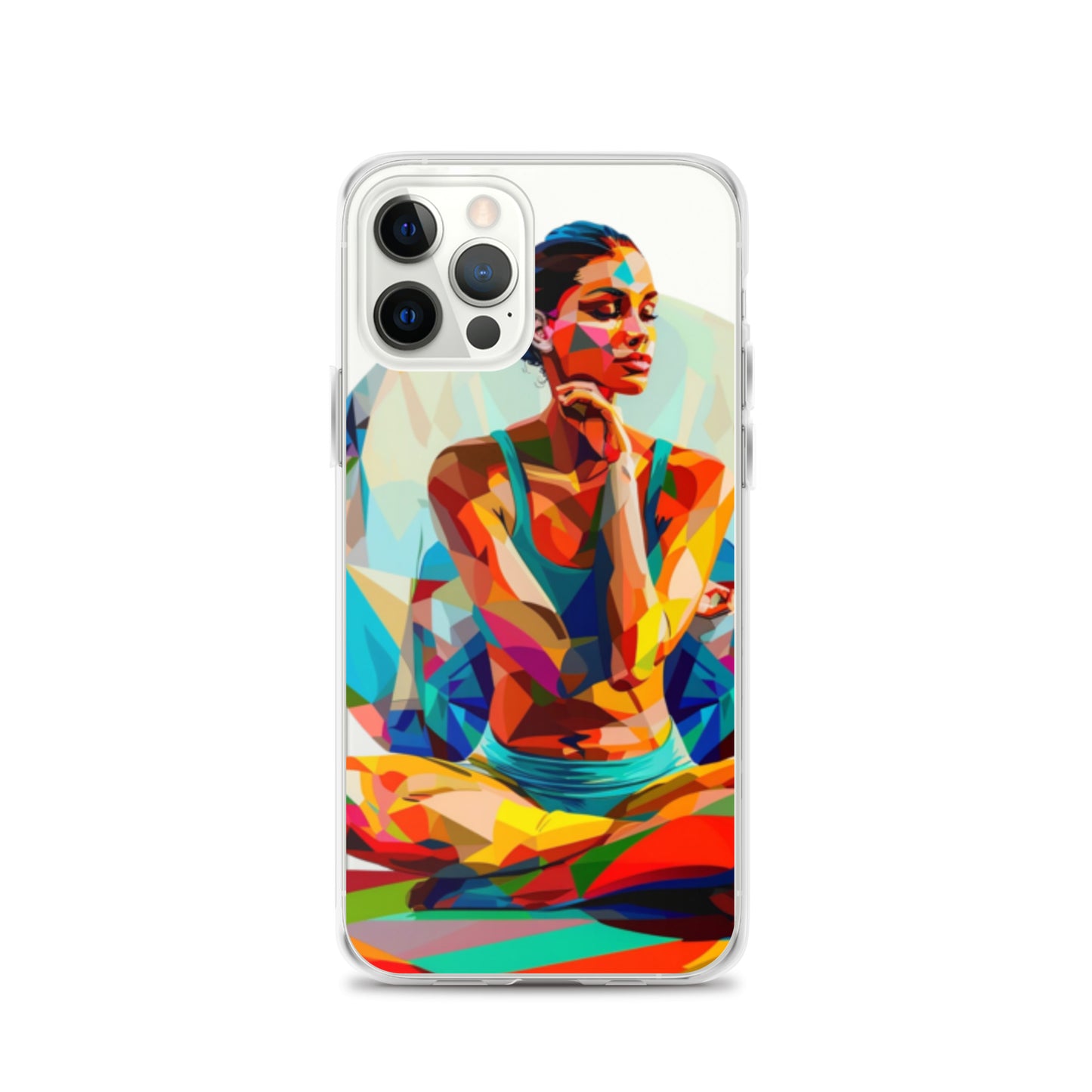 "sukhasana" Clear Case for iPhone®