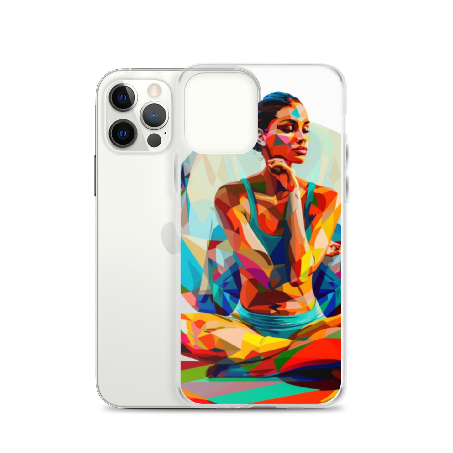 "sukhasana" Clear Case for iPhone®