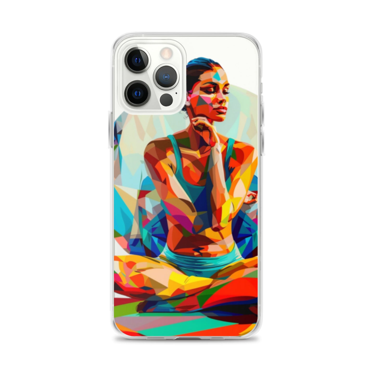 "sukhasana" Clear Case for iPhone®