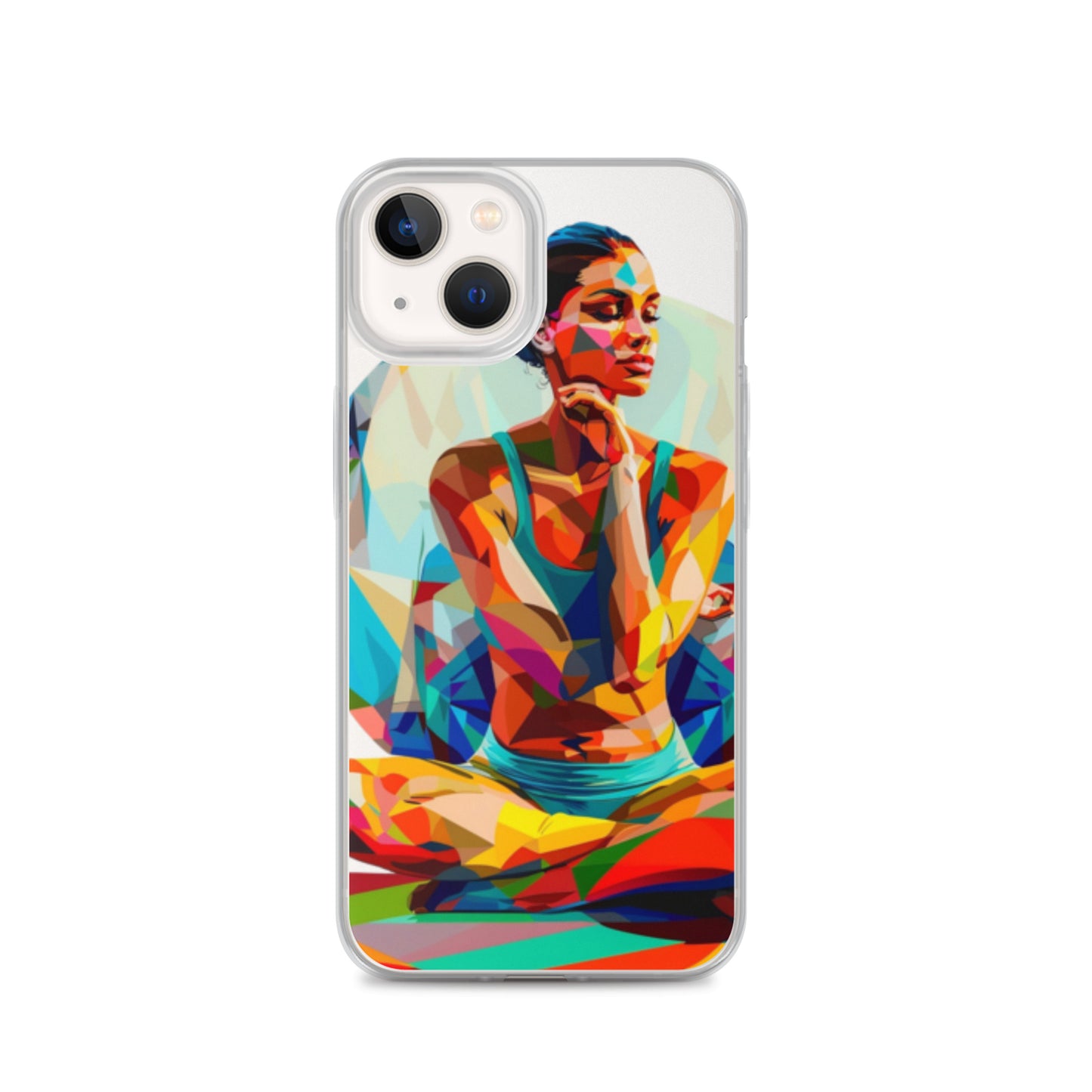 "sukhasana" Clear Case for iPhone®