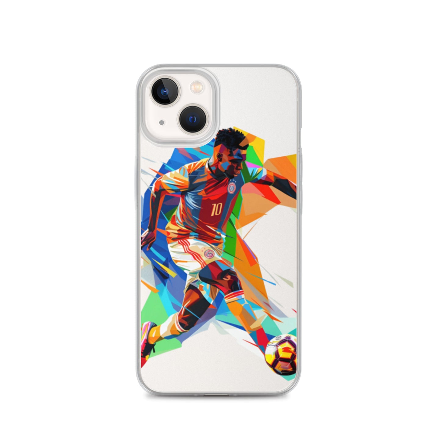 "Soccer" Clear Case for iPhone®