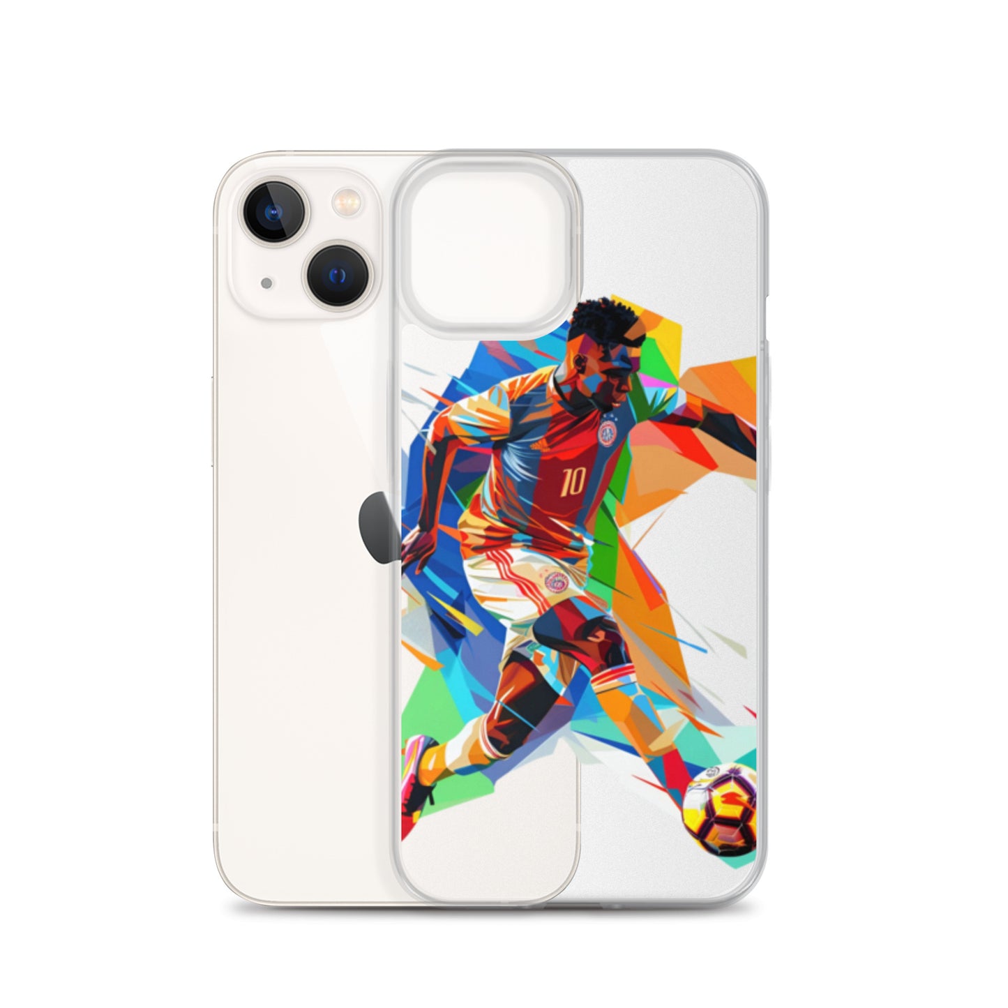 "Soccer" Clear Case for iPhone®