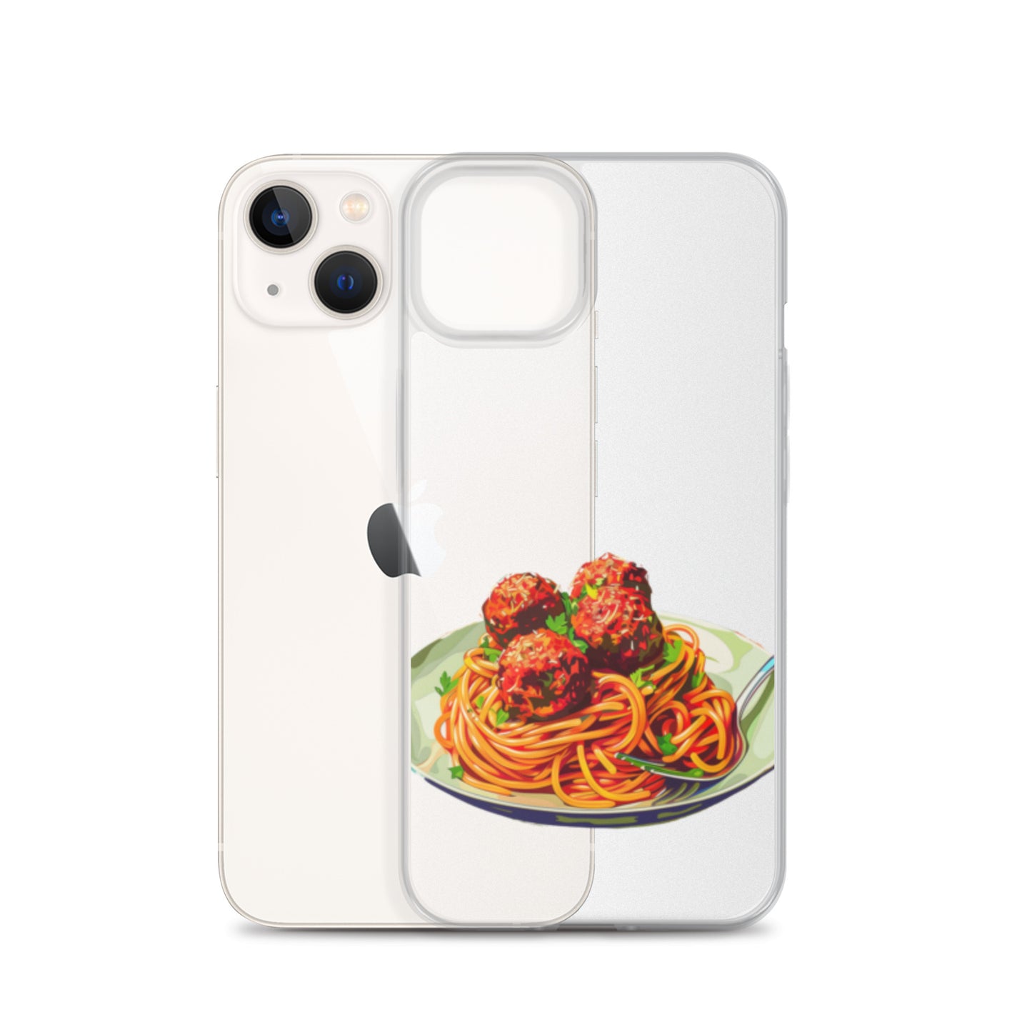 "Meatballs" Clear Case for iPhone®