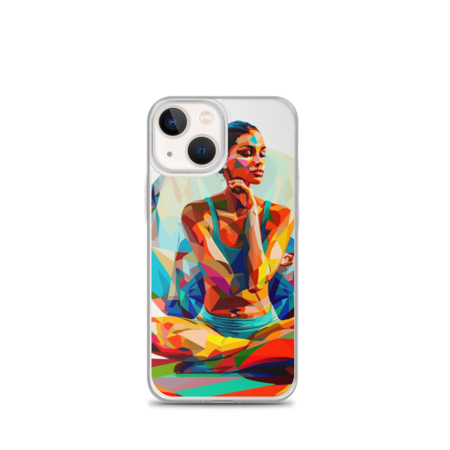 "sukhasana" Clear Case for iPhone®