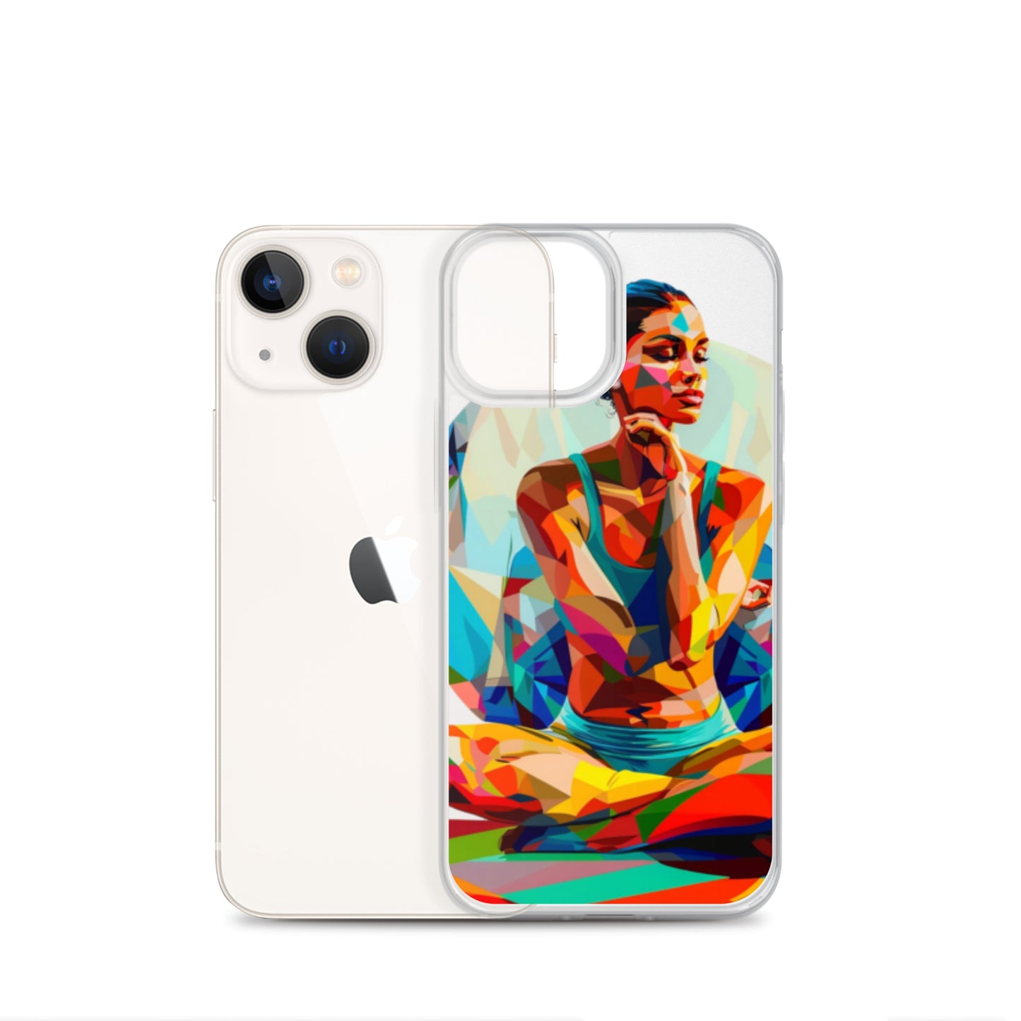 "sukhasana" Clear Case for iPhone®