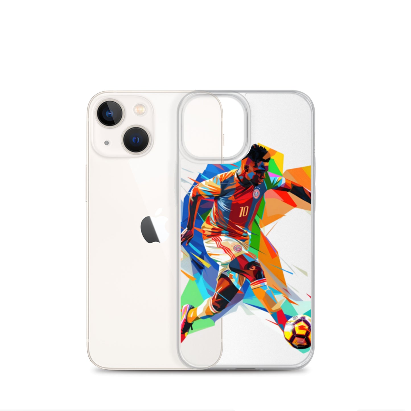 "Soccer" Clear Case for iPhone®