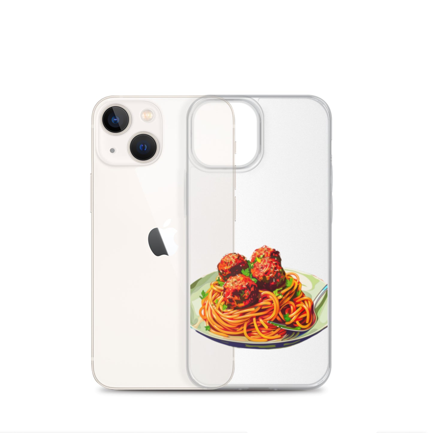 "Meatballs" Clear Case for iPhone®