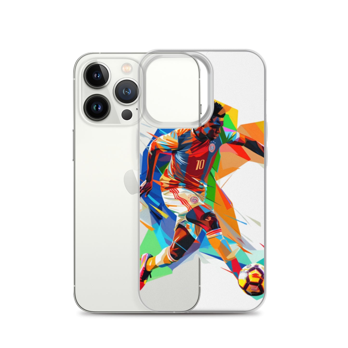 "Soccer" Clear Case for iPhone®