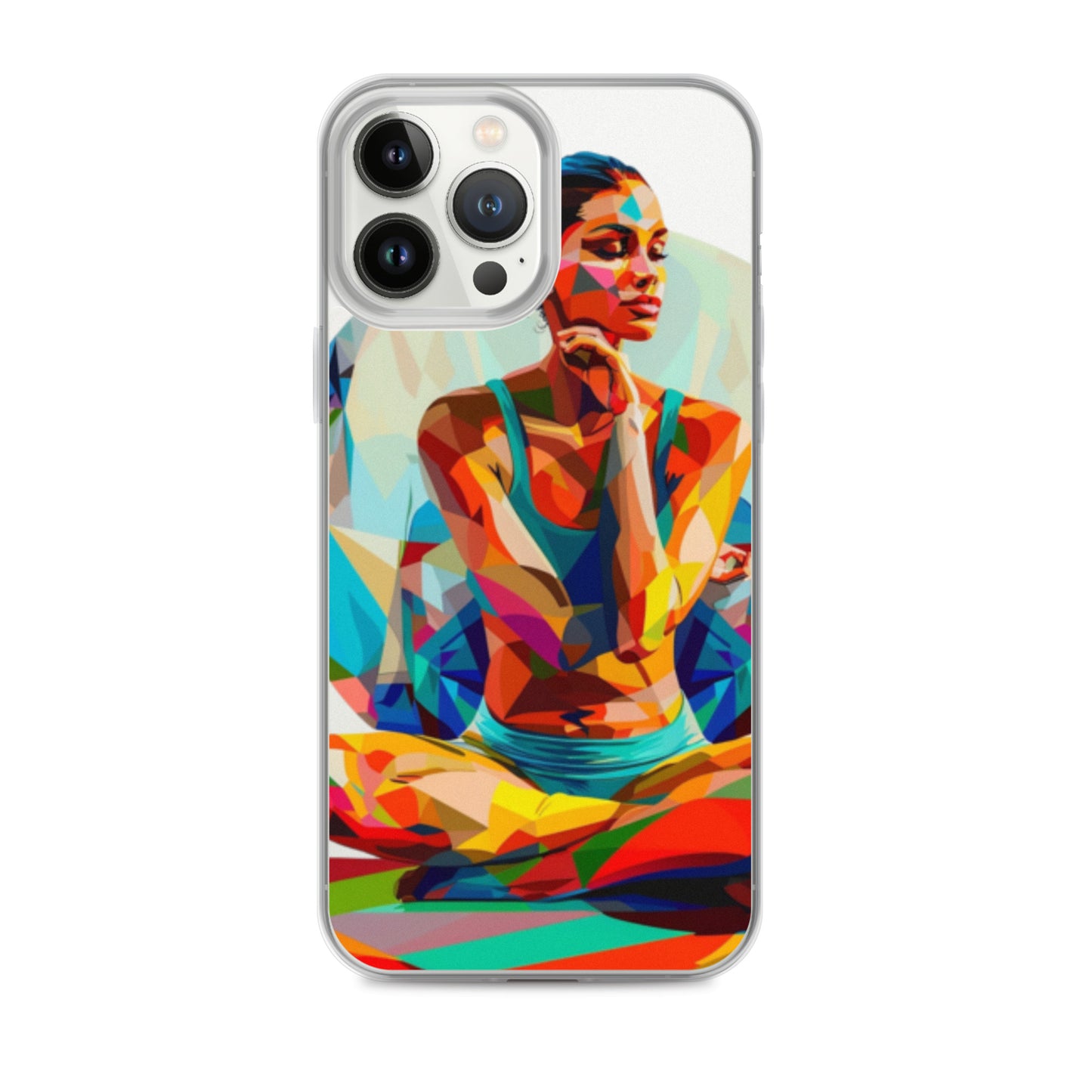 "sukhasana" Clear Case for iPhone®