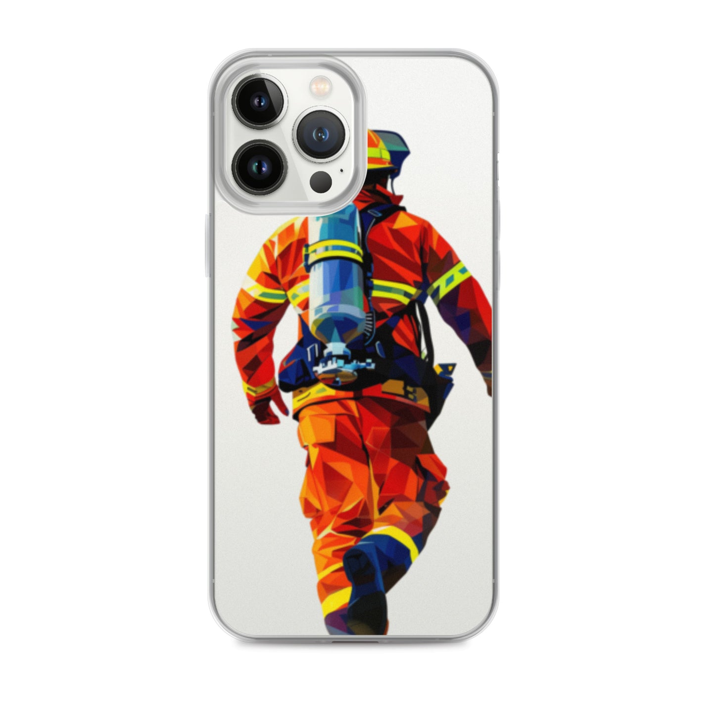 "Fire Fighter" Clear Case for iPhone®