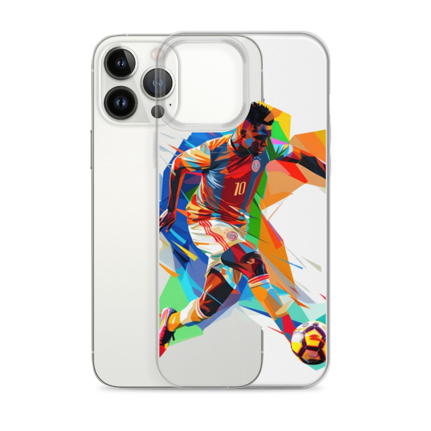 "Soccer" Clear Case for iPhone®