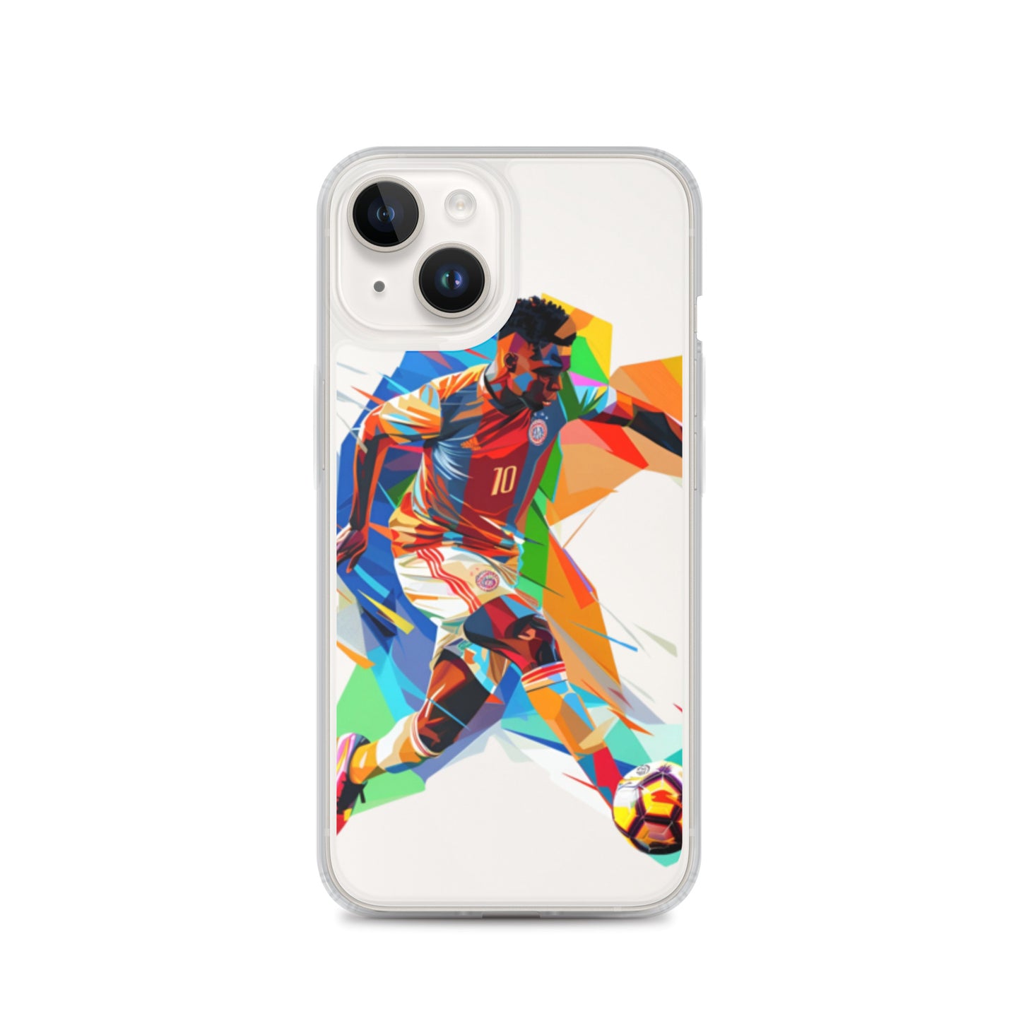 "Soccer" Clear Case for iPhone®