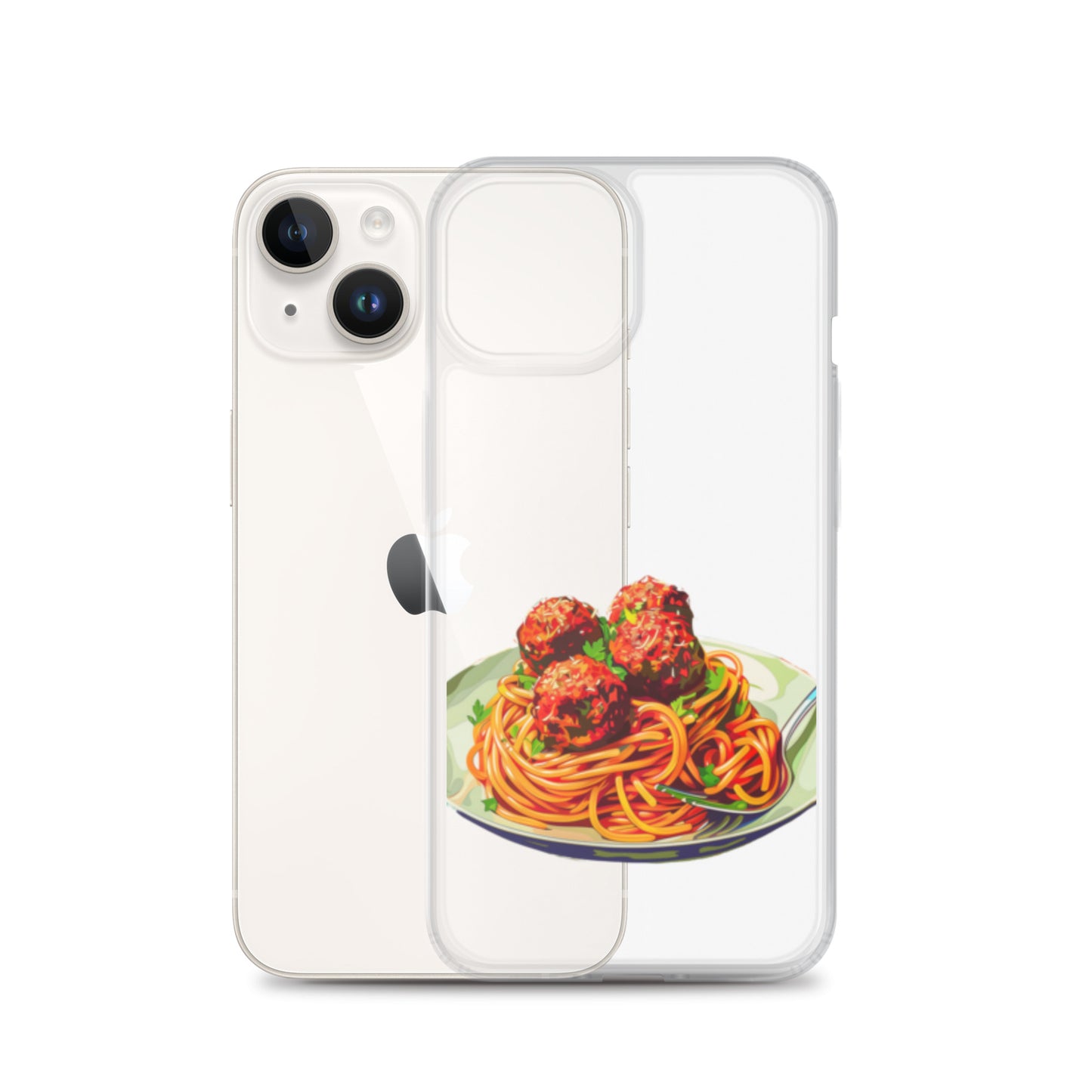 "Meatballs" Clear Case for iPhone®