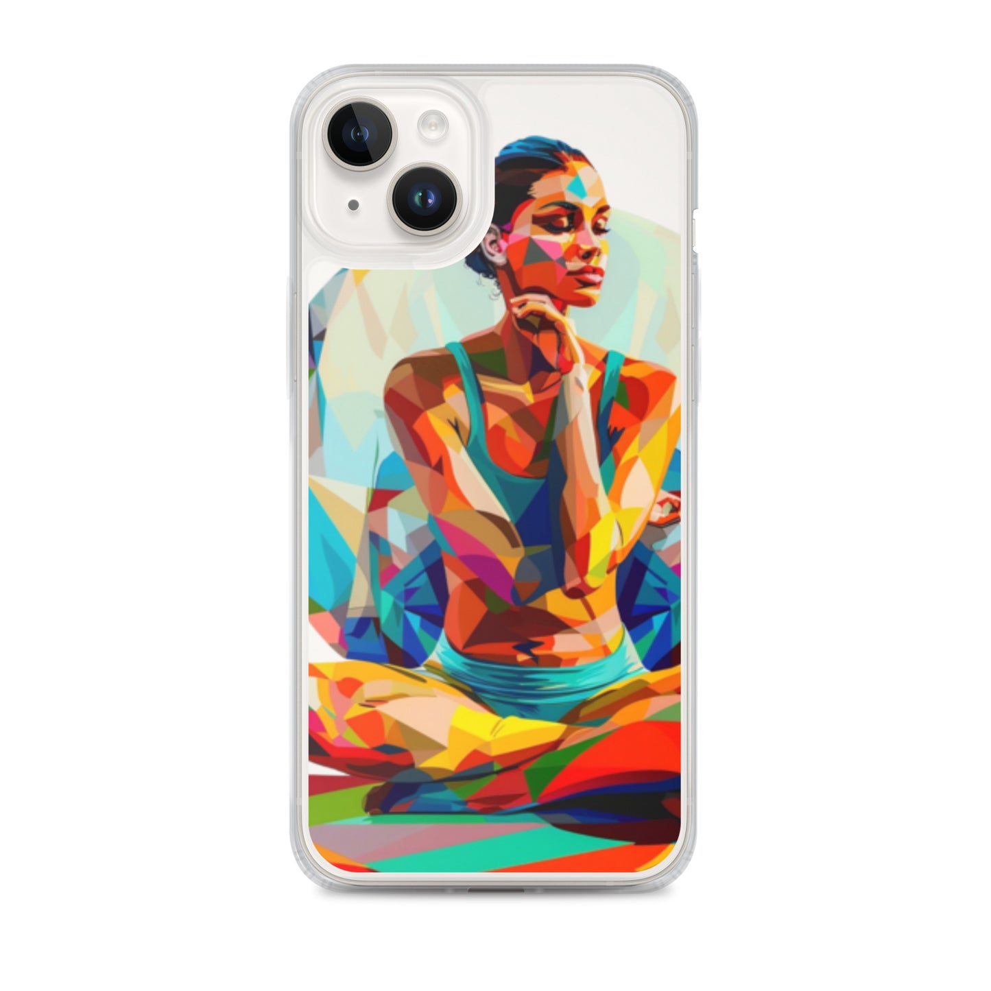 "sukhasana" Clear Case for iPhone®