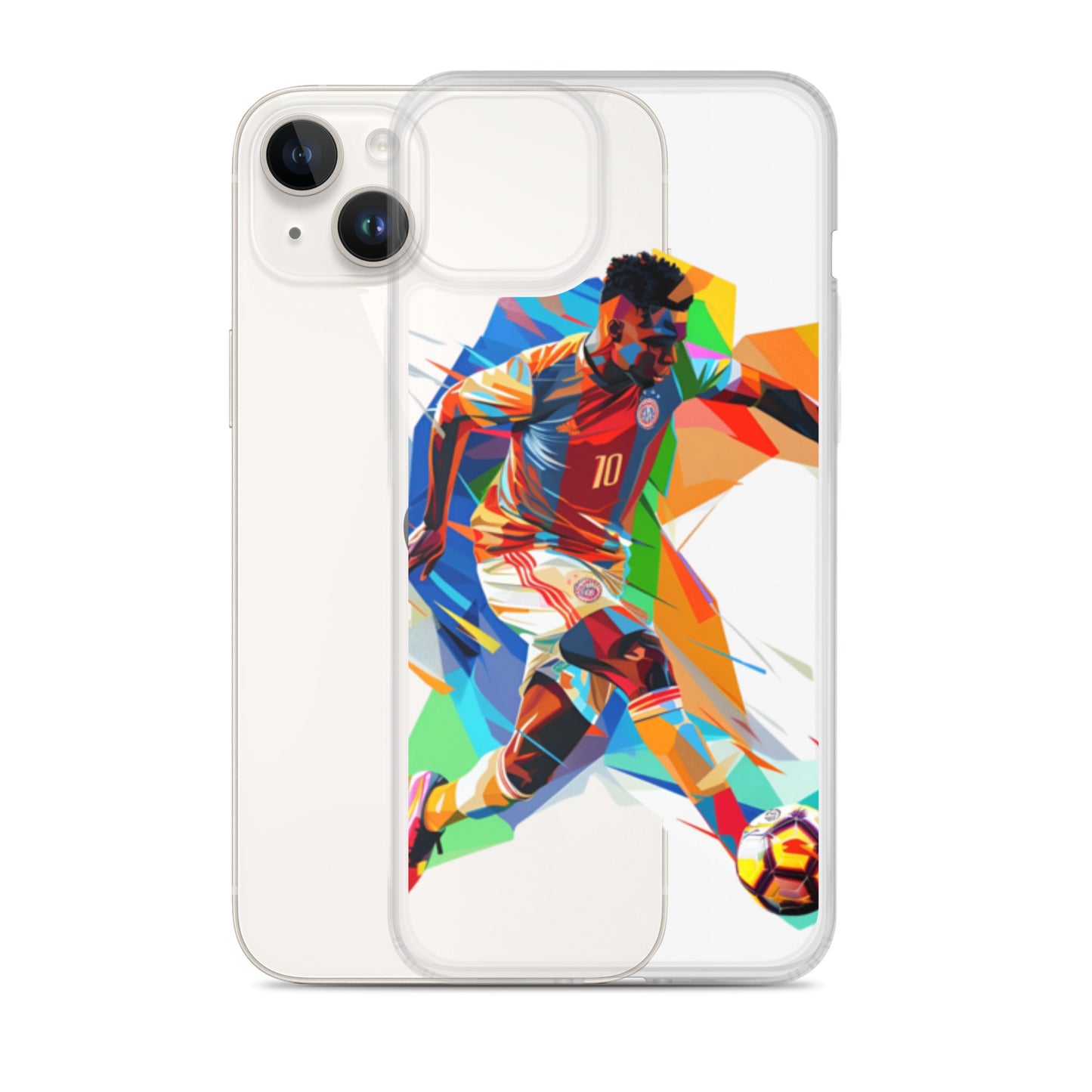 "Soccer" Clear Case for iPhone®