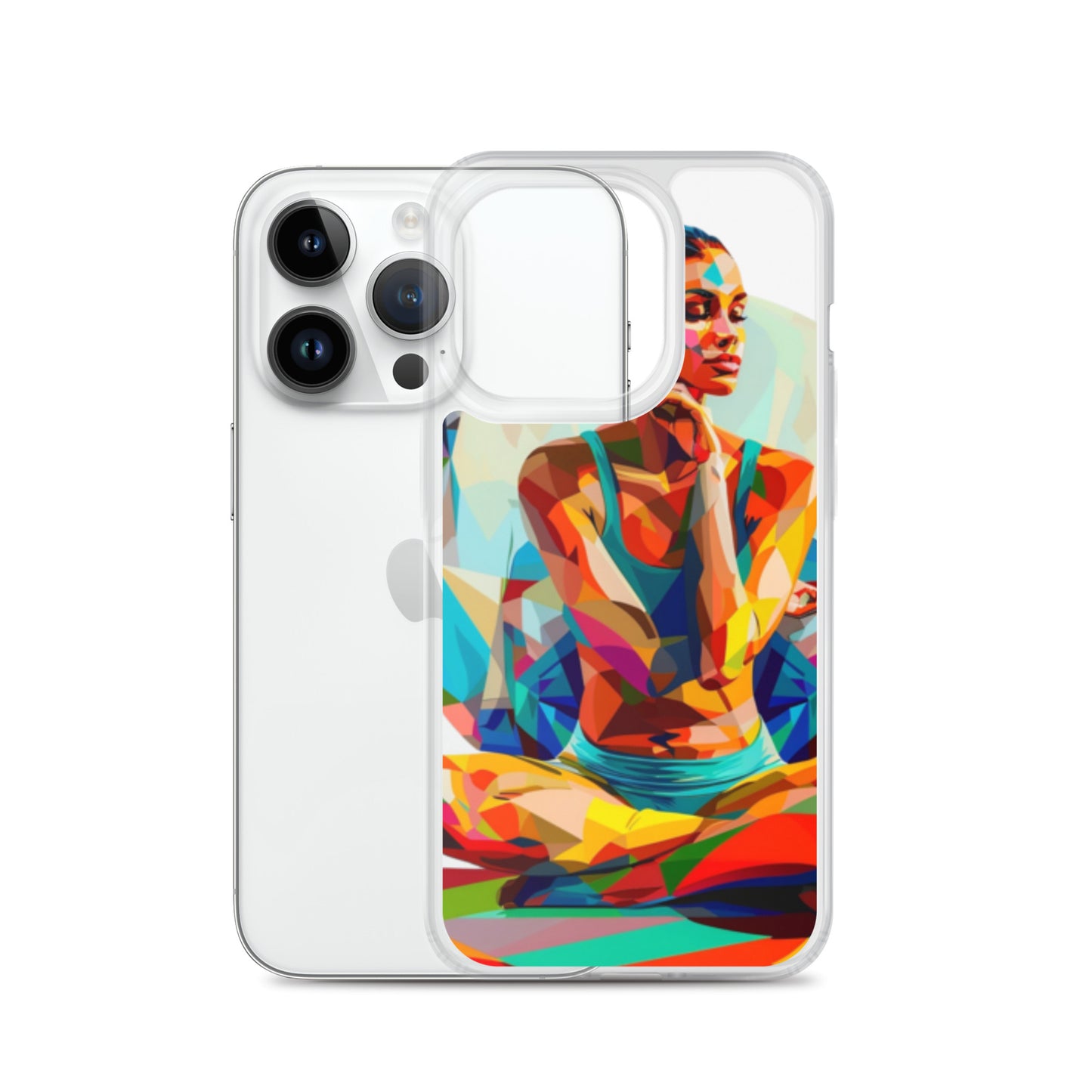 "sukhasana" Clear Case for iPhone®