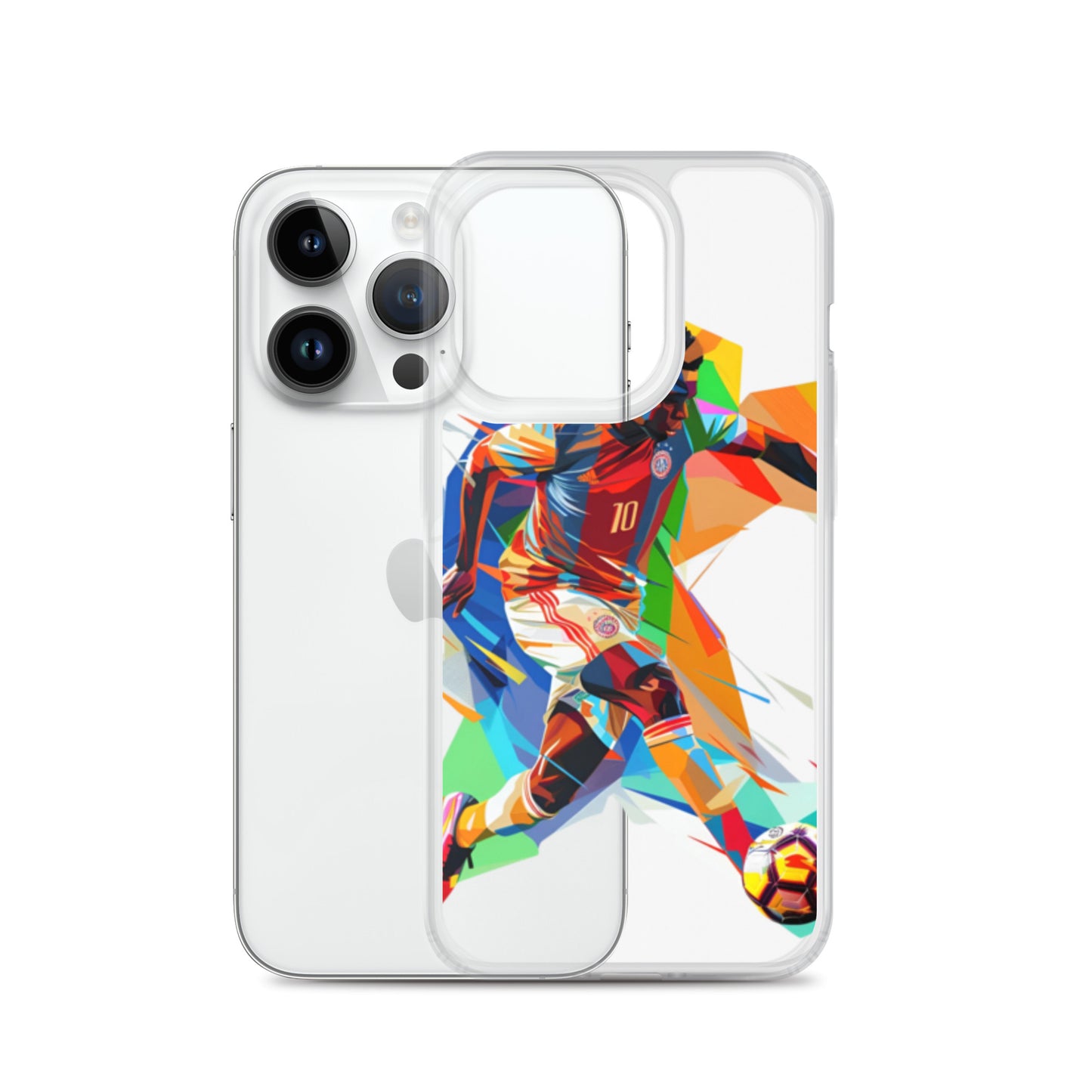 "Soccer" Clear Case for iPhone®