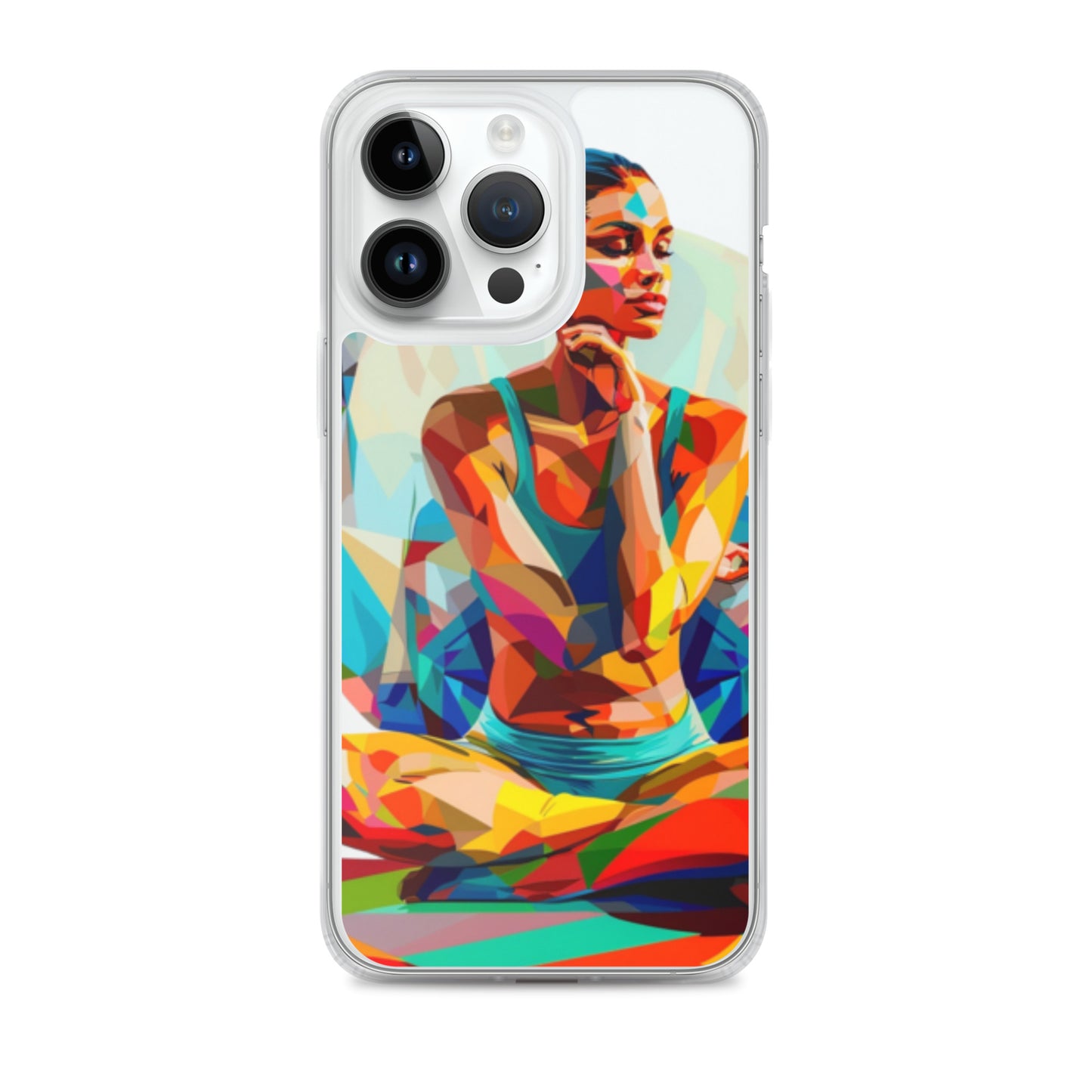 "sukhasana" Clear Case for iPhone®