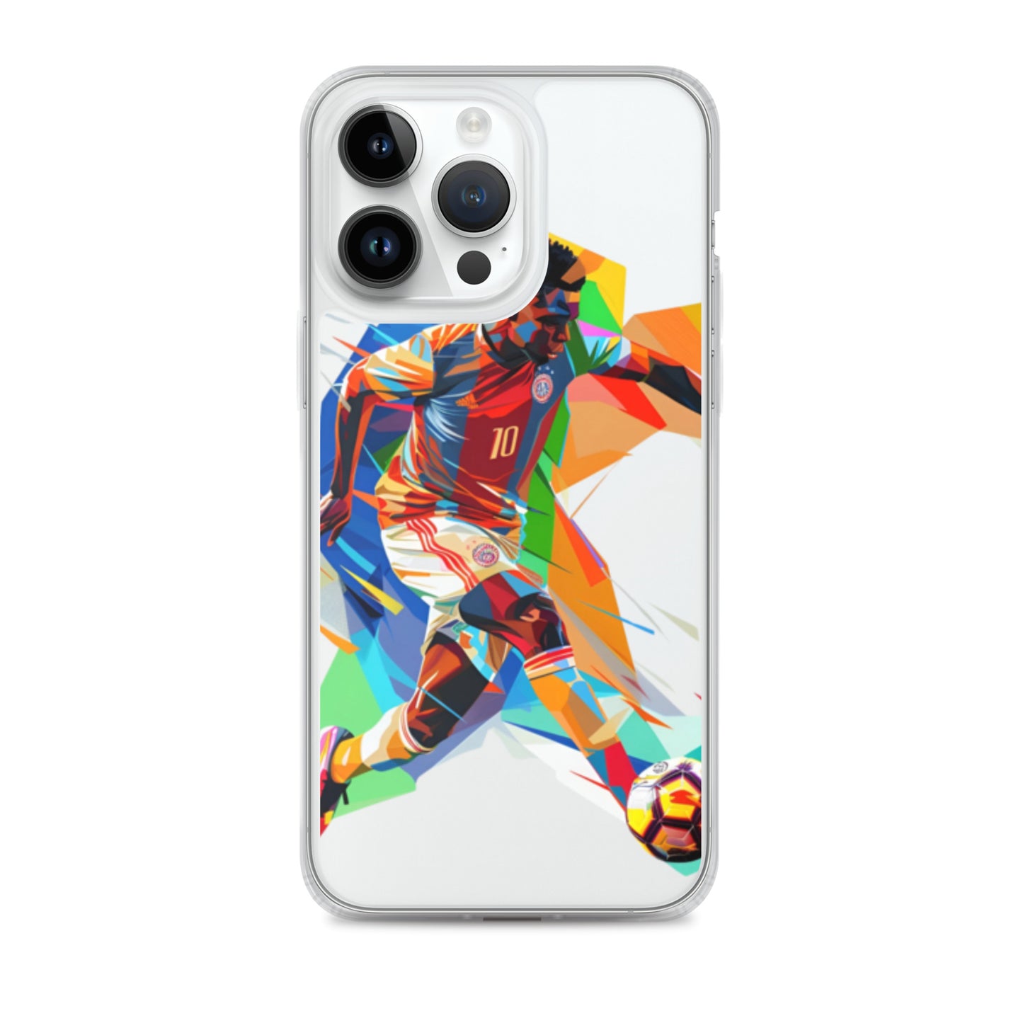 "Soccer" Clear Case for iPhone®