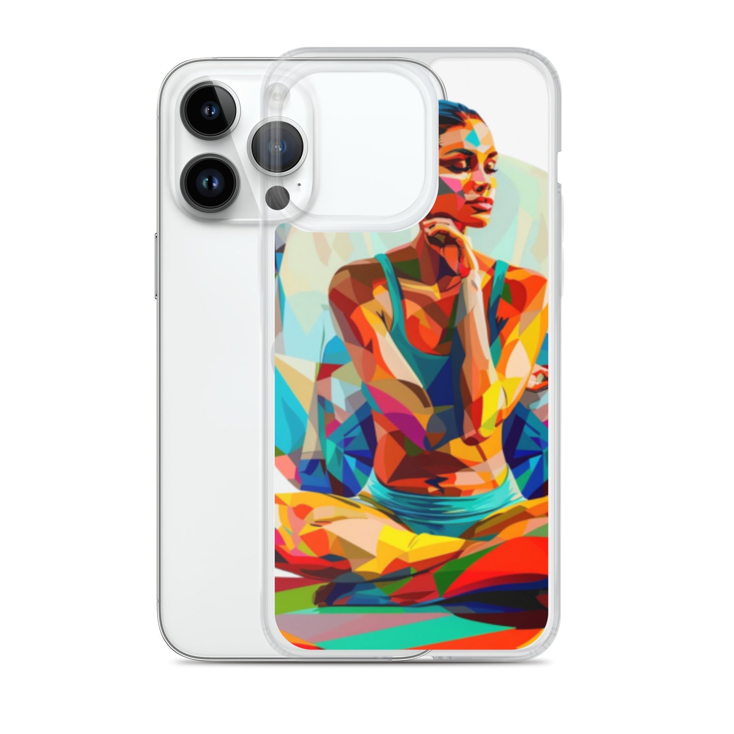 "sukhasana" Clear Case for iPhone®