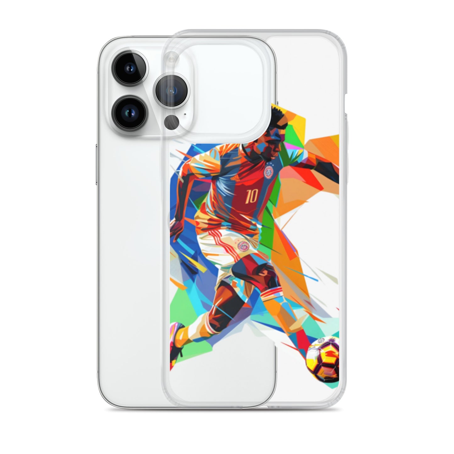 "Soccer" Clear Case for iPhone®