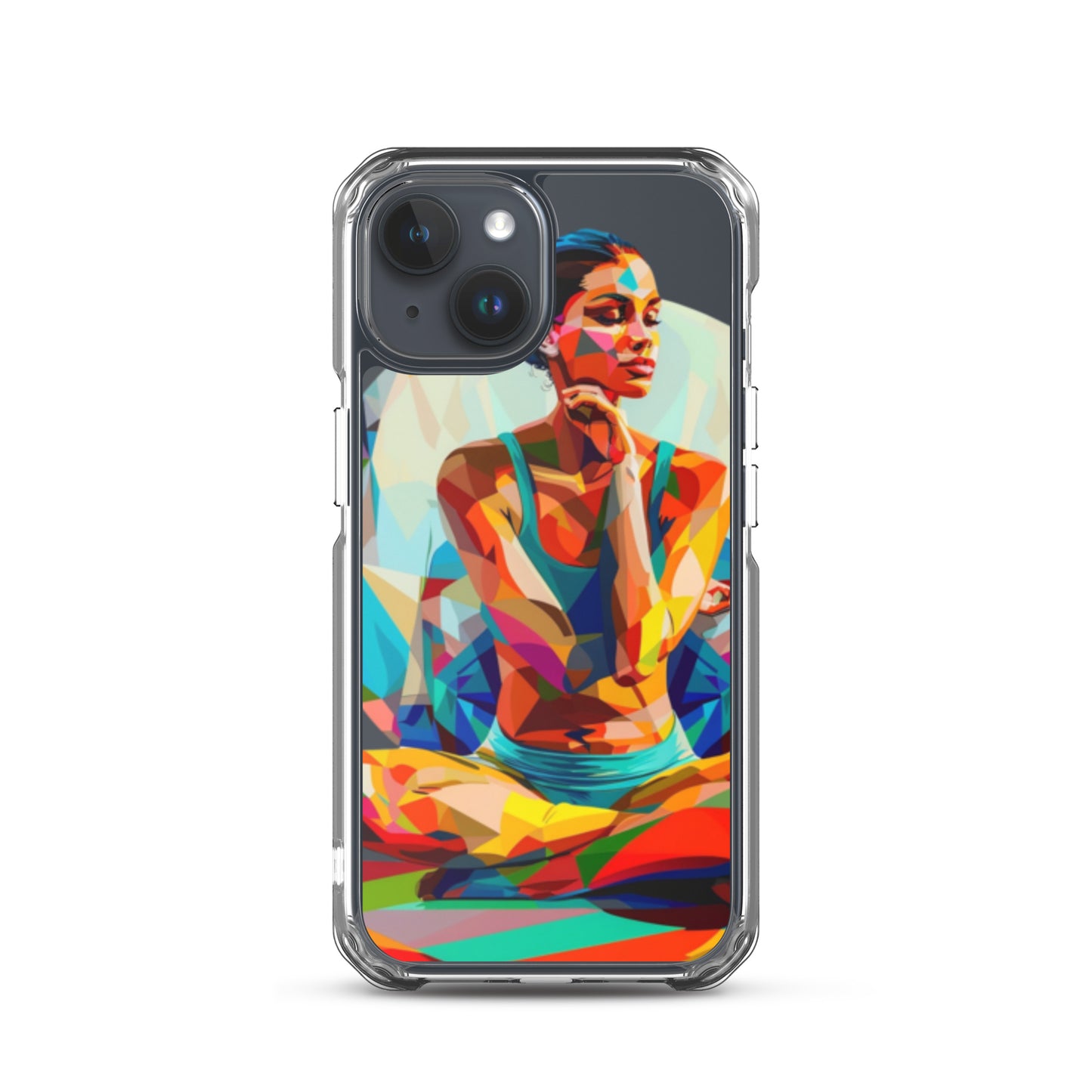 "sukhasana" Clear Case for iPhone®