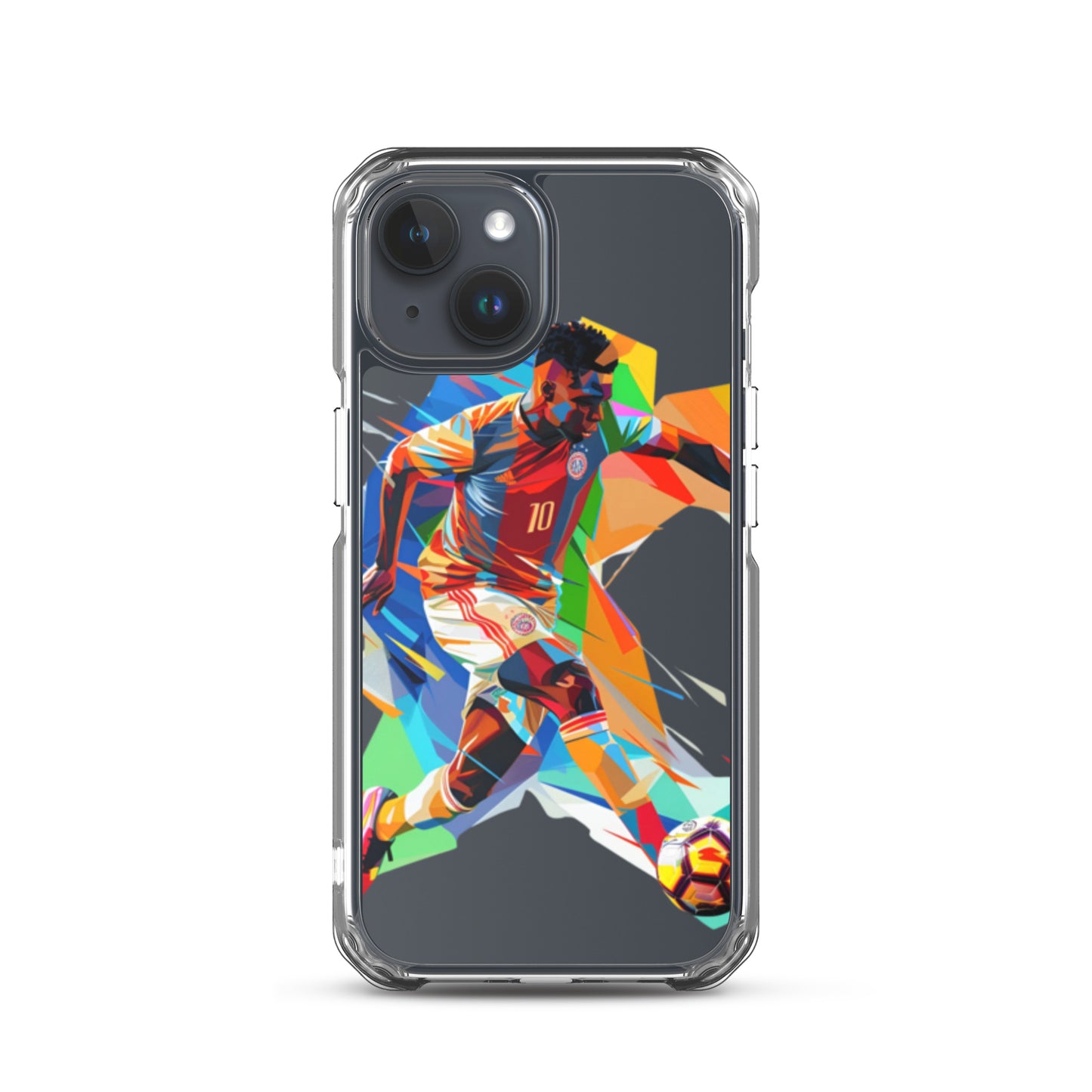 "Soccer" Clear Case for iPhone®