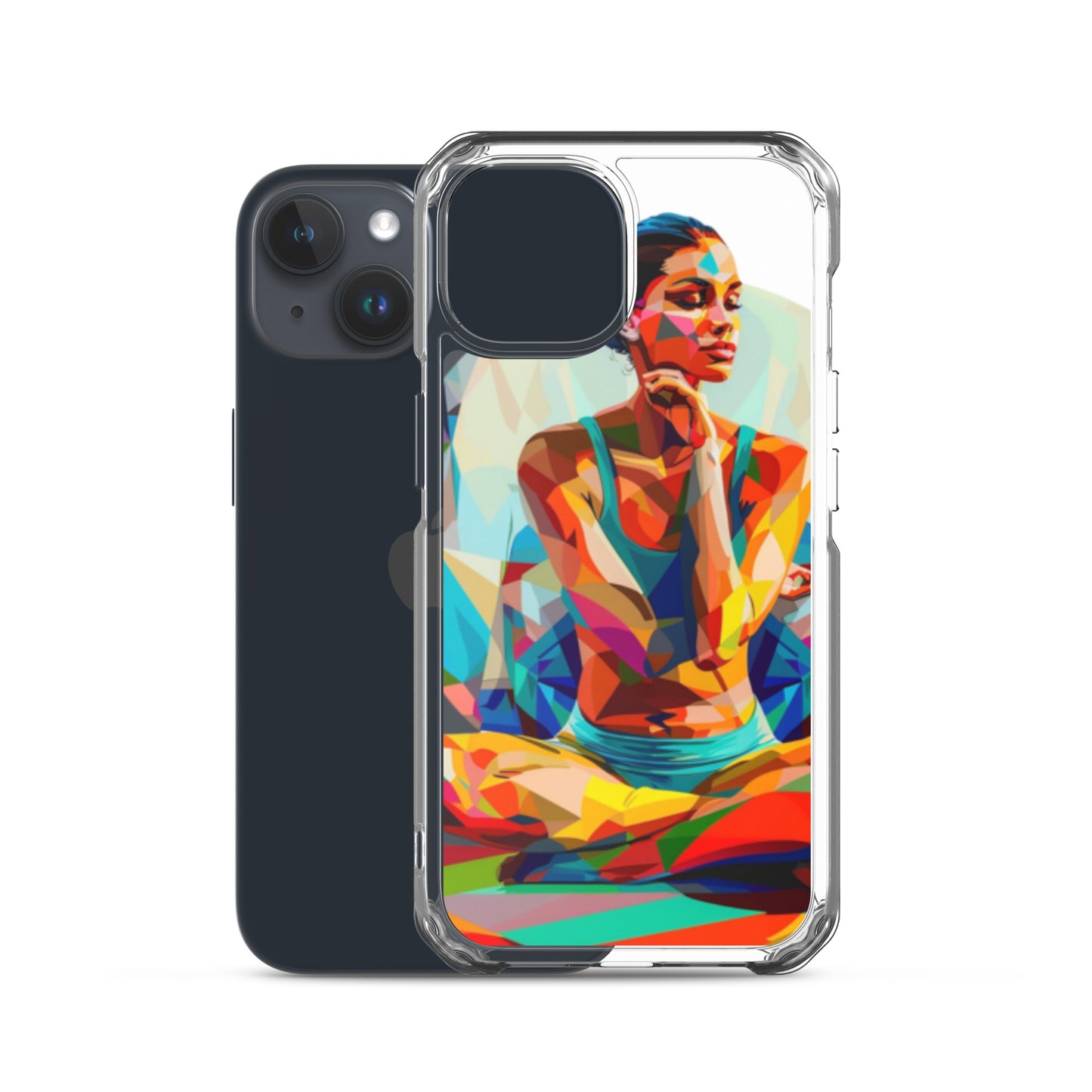 "sukhasana" Clear Case for iPhone®