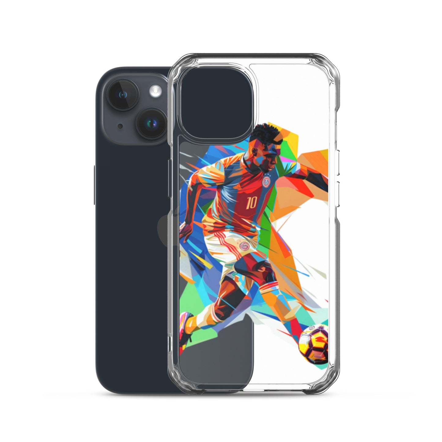 "Soccer" Clear Case for iPhone®