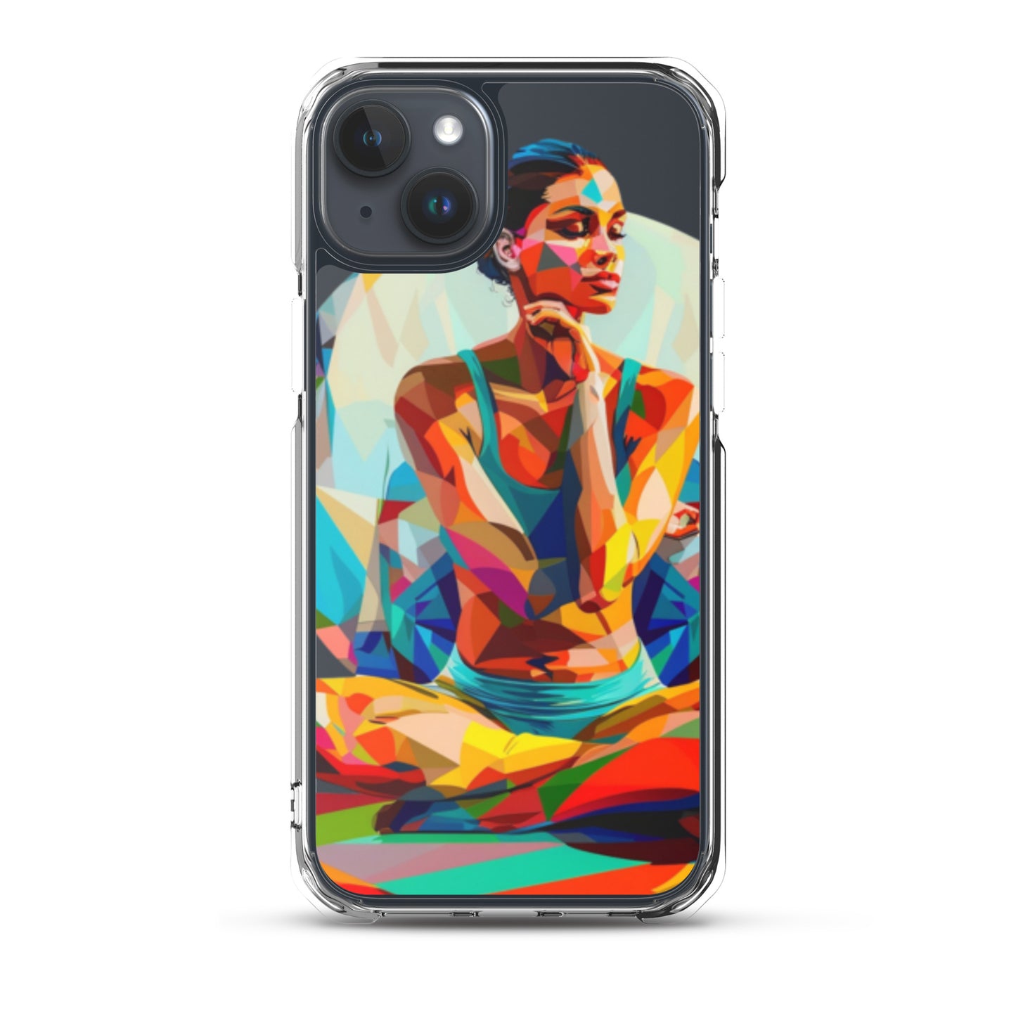 "sukhasana" Clear Case for iPhone®