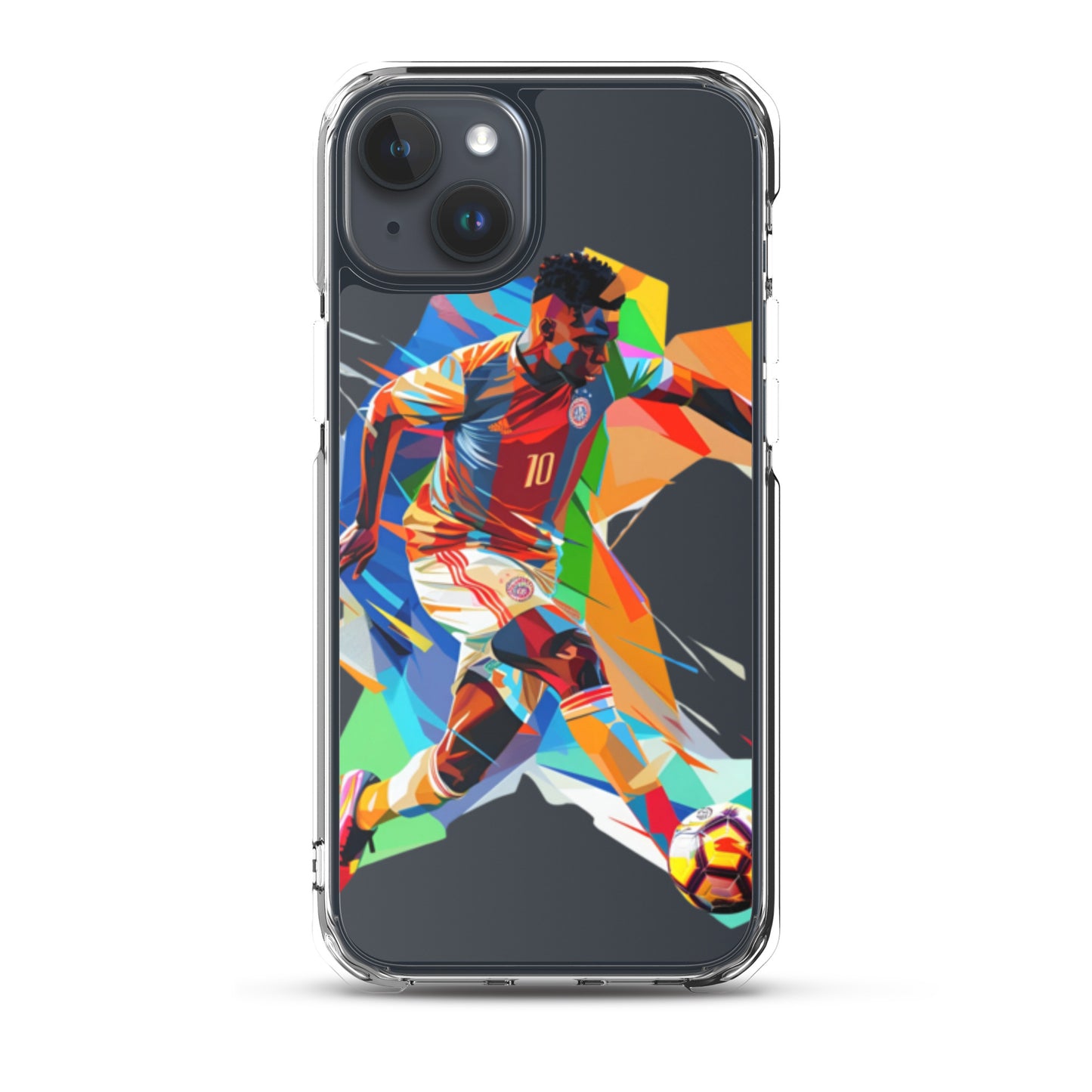 "Soccer" Clear Case for iPhone®