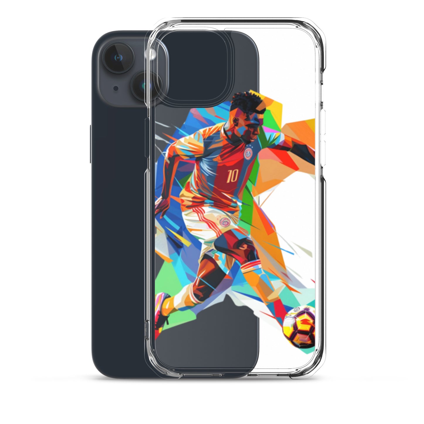 "Soccer" Clear Case for iPhone®