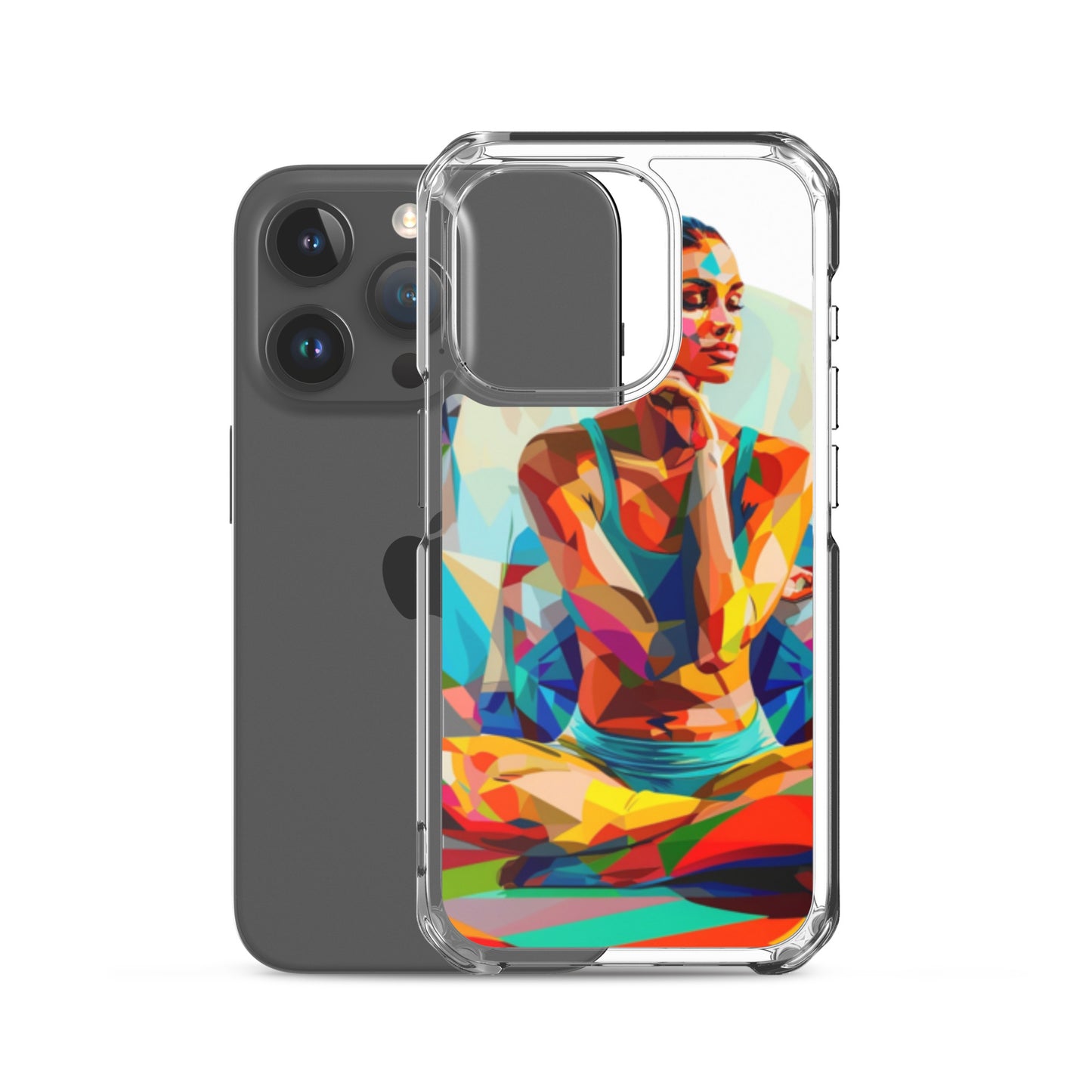 "sukhasana" Clear Case for iPhone®