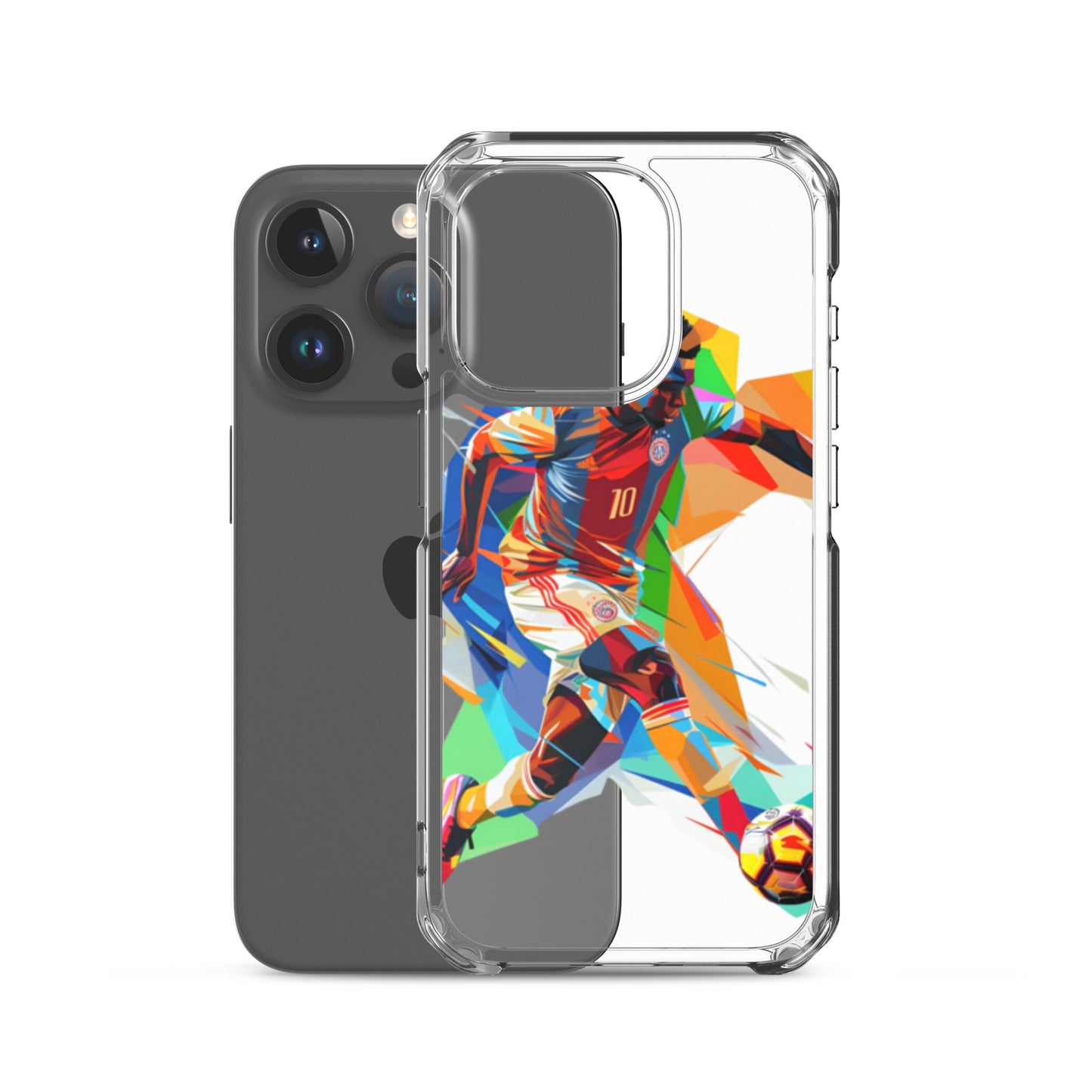 "Soccer" Clear Case for iPhone®