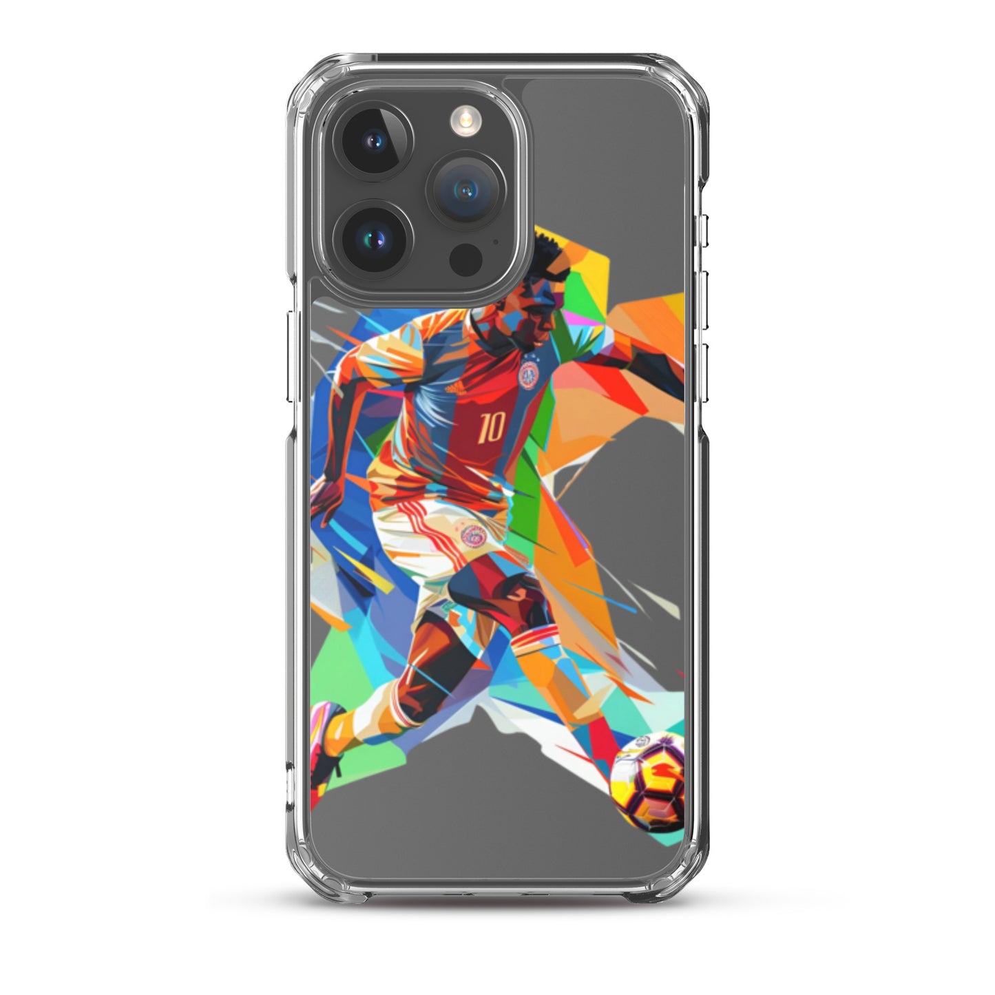 "Soccer" Clear Case for iPhone®