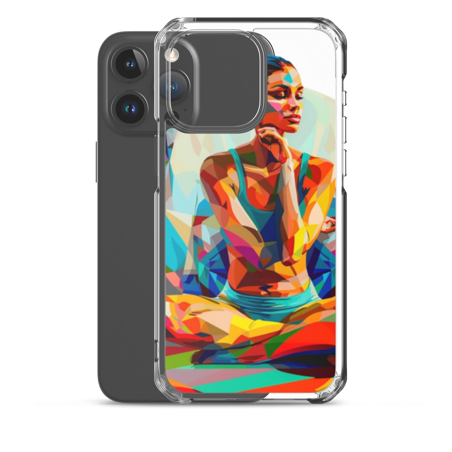 "sukhasana" Clear Case for iPhone®