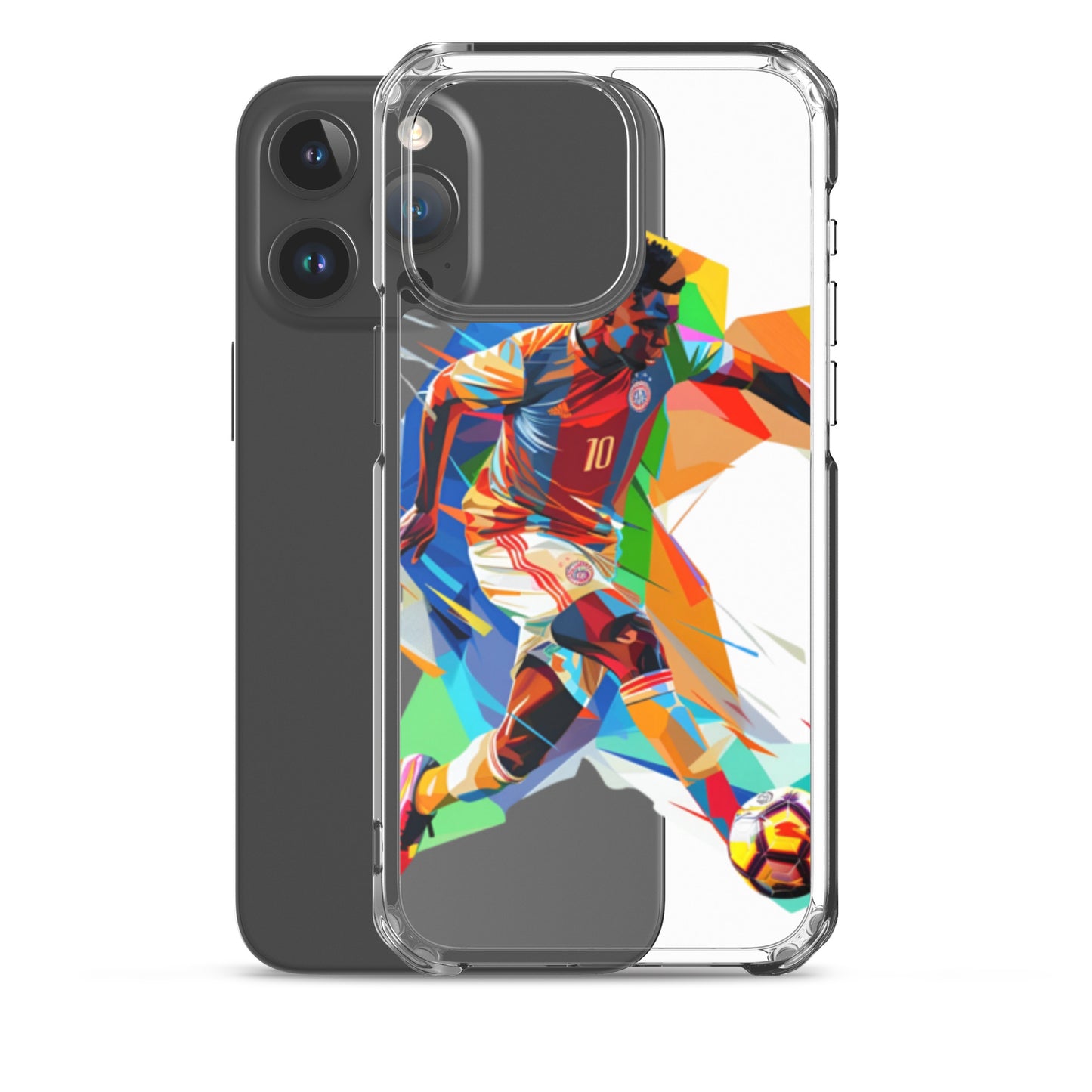 "Soccer" Clear Case for iPhone®