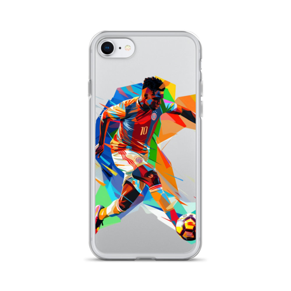 "Soccer" Clear Case for iPhone®