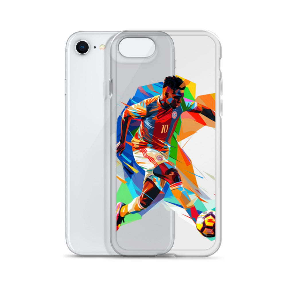 "Soccer" Clear Case for iPhone®