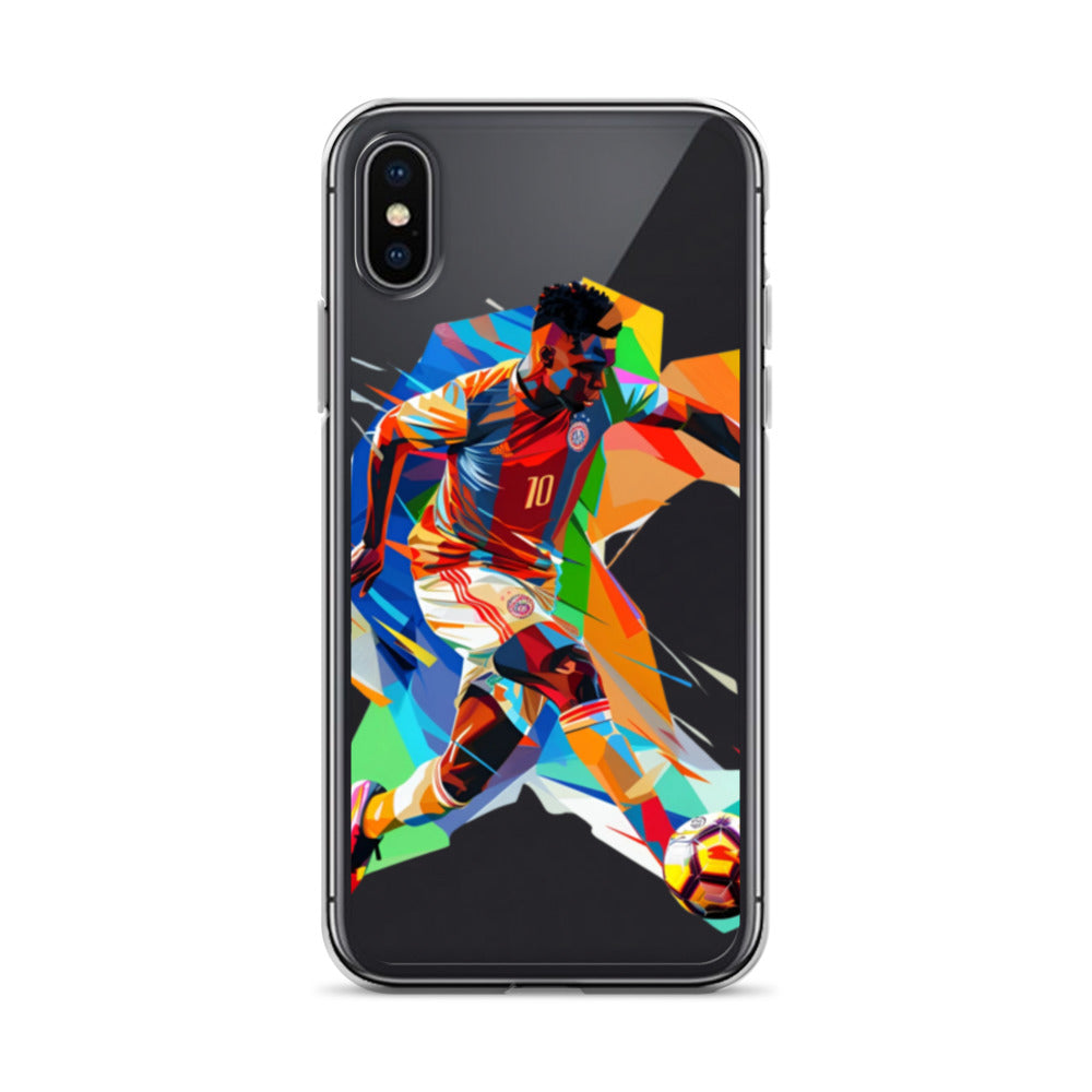 "Soccer" Clear Case for iPhone®