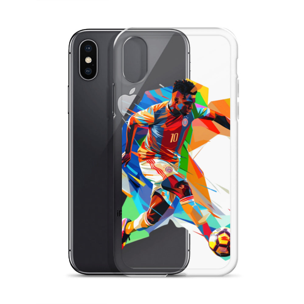 "Soccer" Clear Case for iPhone®