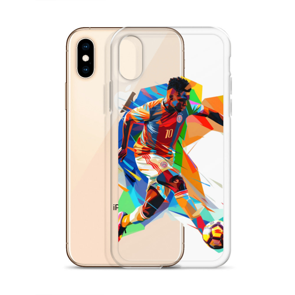 "Soccer" Clear Case for iPhone®