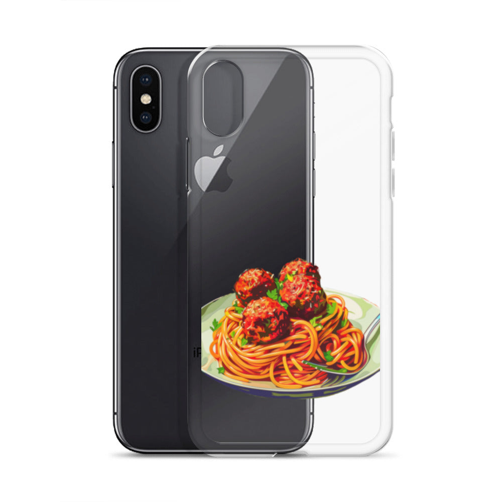 "Meatballs" Clear Case for iPhone®