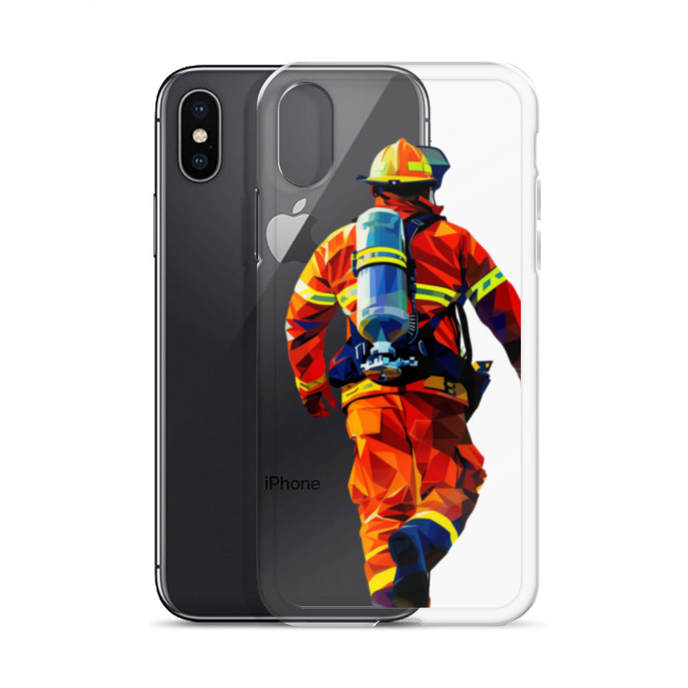 "Fire Fighter" Clear Case for iPhone®