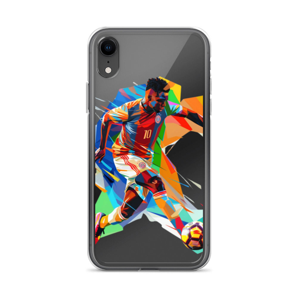 "Soccer" Clear Case for iPhone®