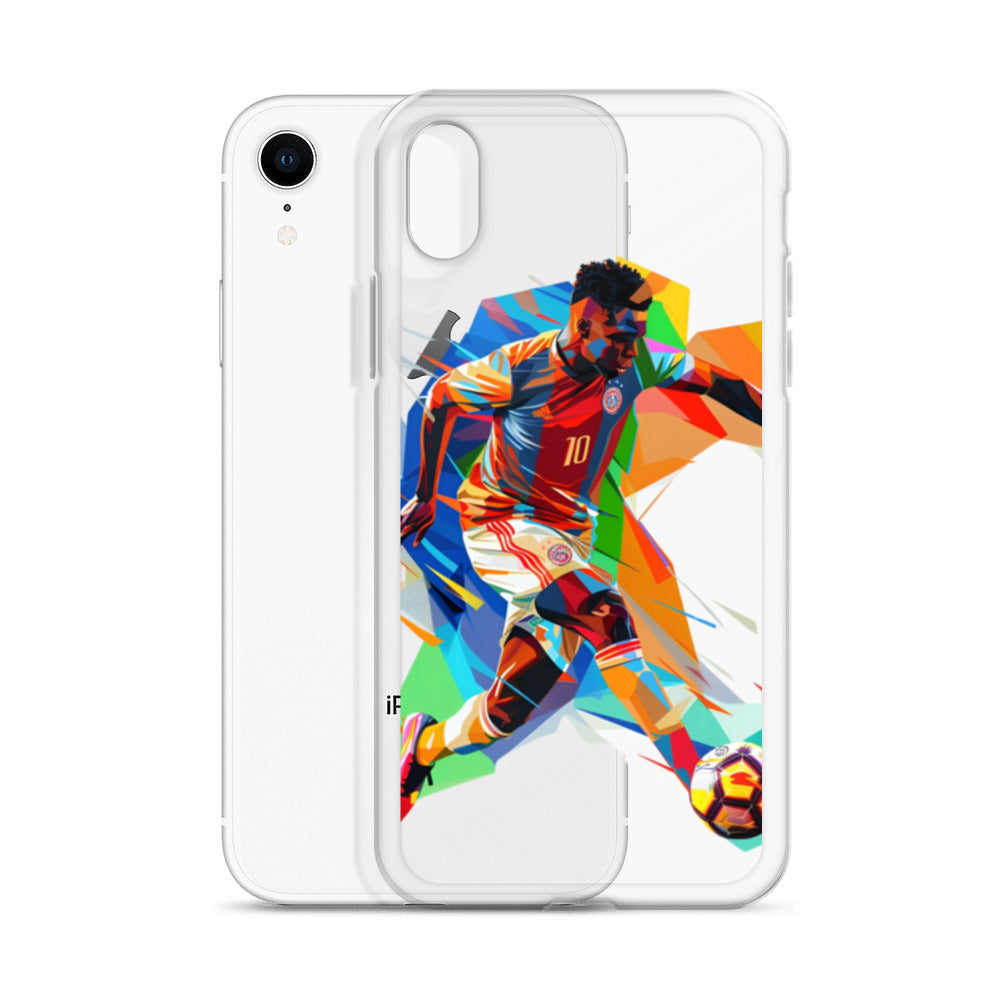 "Soccer" Clear Case for iPhone®