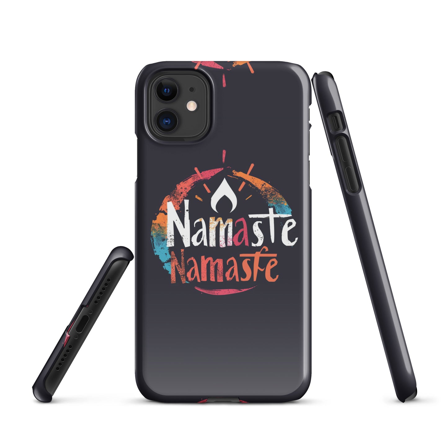 "Namaste 2" Snap case for iPhone®